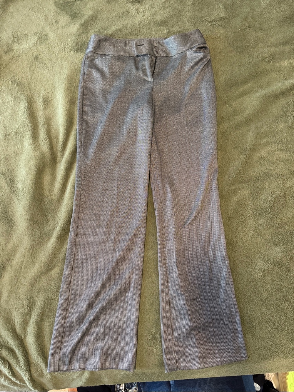 LOFT Light Gray Dress Trousers